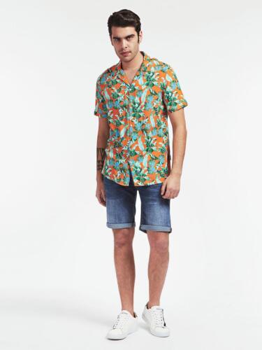 camicia tropicale guess