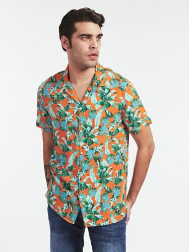 camicia tropicale guess